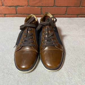 Bass & Co Leather Men’s Brown Black Shoes Size 11 1/2M